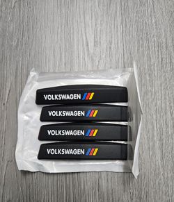 BRAND NEW UNIVERSAL 4PCS VOLKSWAGEN CAR DOOR EDGE GUARD RUBBER ANTI-SCRATCH STRIP PROTECTOR