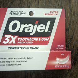 Orajel 3X Toothache & Gum Medicated 👍