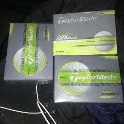 All New Taylormade Tour Response Stripe Golf Balls