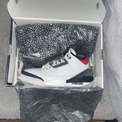 Jordan 3 Retro SE Fire Red Denim 