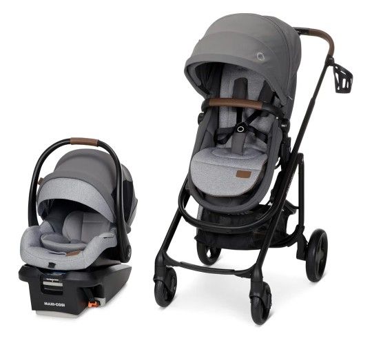 Maxi-Cosi Tayla™ Max Travel System, Baby Stroller and Car Seat Combo, Car Seat Stroller Combo, Urban Wonder