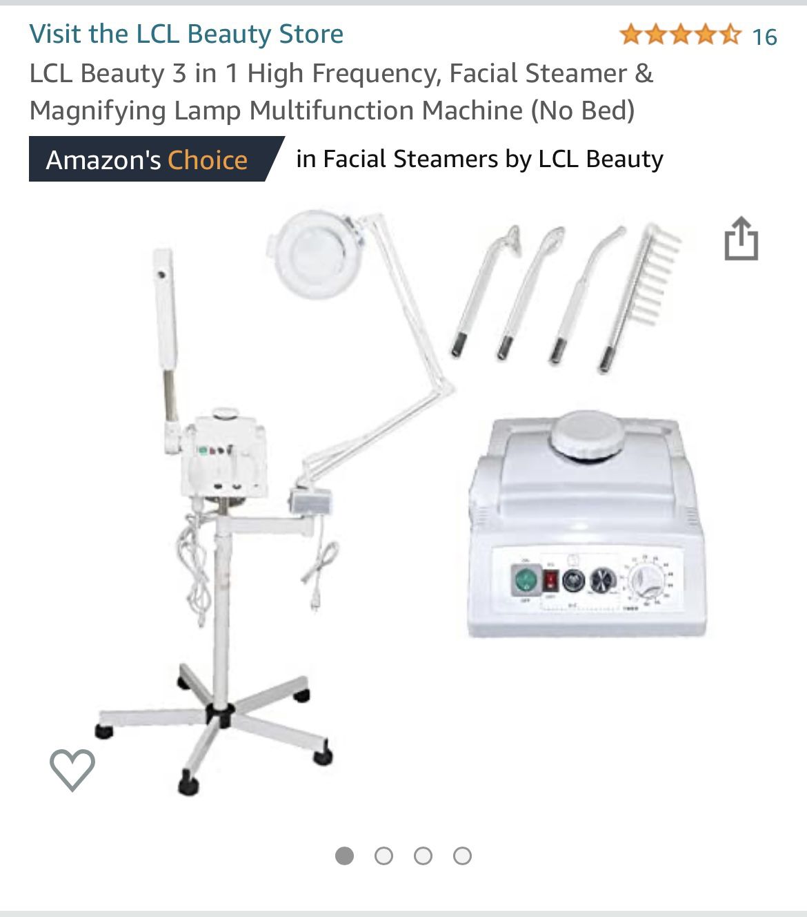 Facial Steamer And Magnifying Lamp 