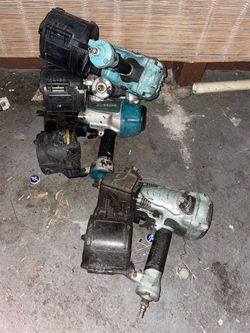 Pneumatic nail guns