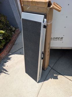 New Folding Aluminum Ramp! 8ft long
