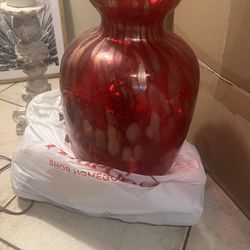 Red Vase 
