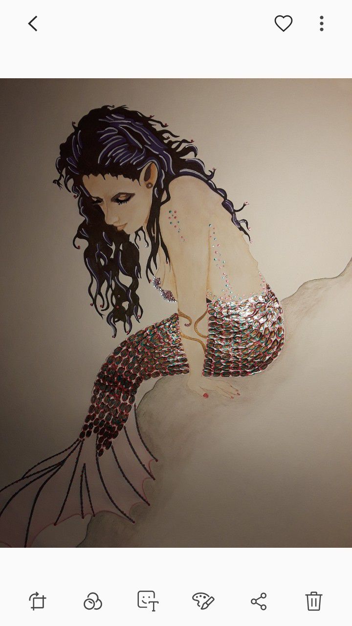 Mermaid artwork