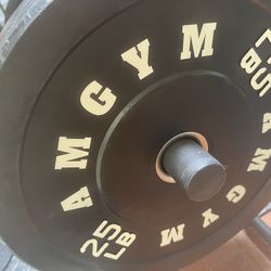 2x 2” 25LB Bumperplates
