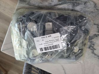 50 Pack of whistles with lanyard