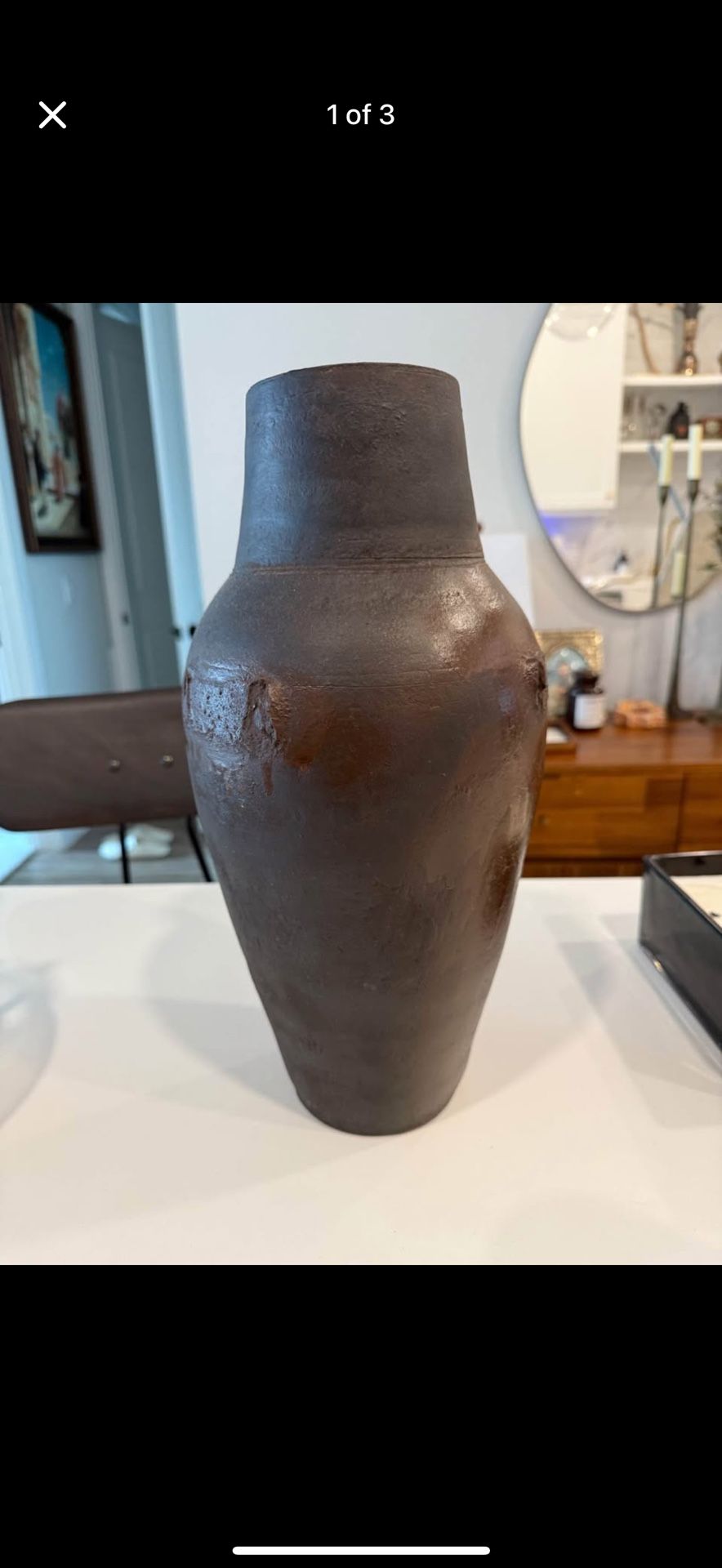 Vase From Petra Candle Holder From Cairo