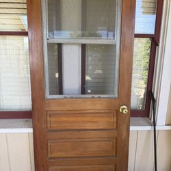 Beautiful Heavy Duty Security Door With Window