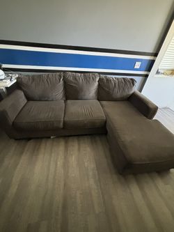 Couch And Leather recliner $50