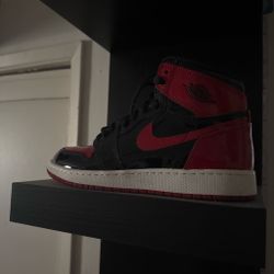 Air Jordan 1 High Patent Bred OG (GS)