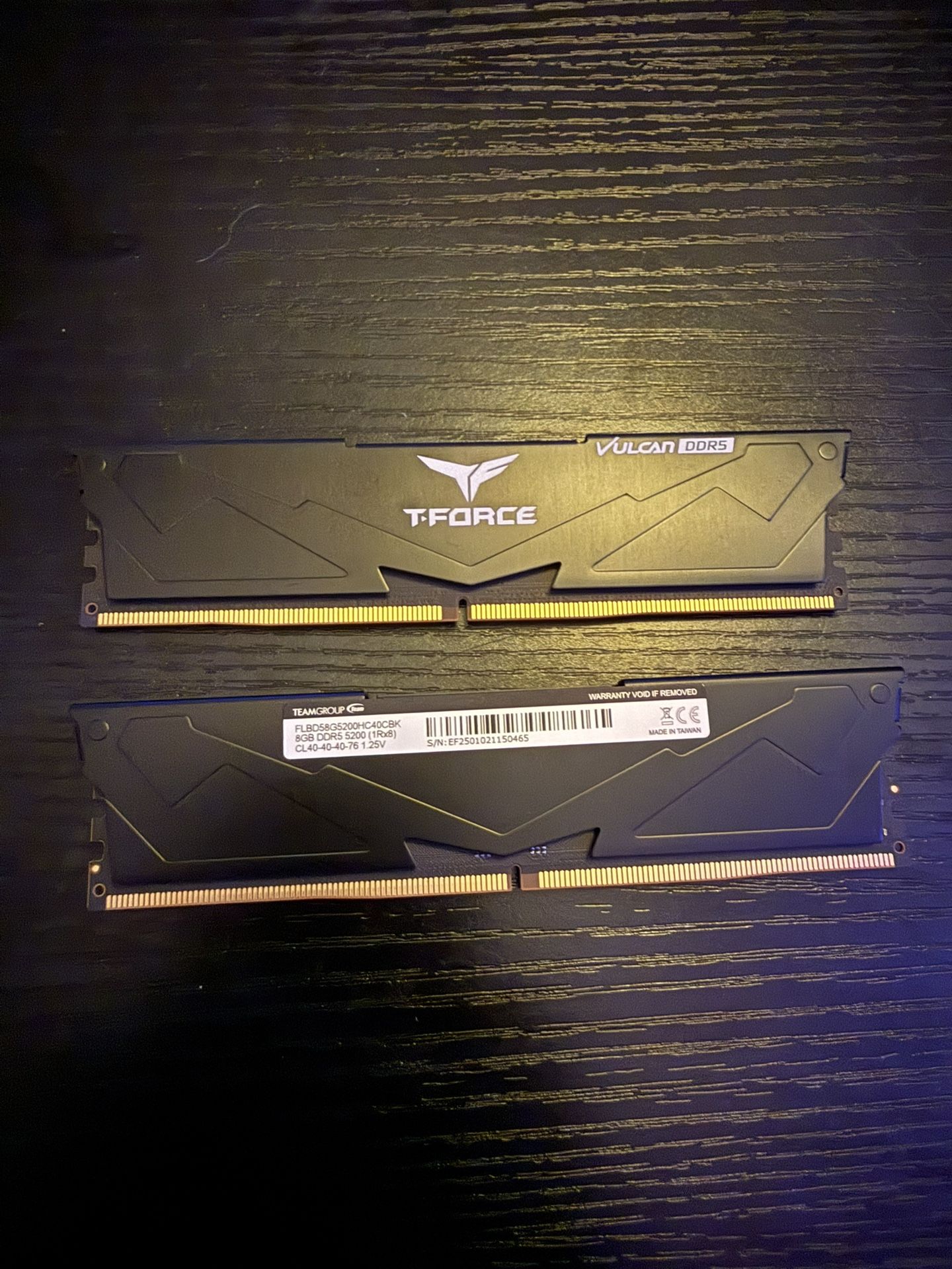 T-force Vulcan DDR5 2x8 Ram (16Gb)