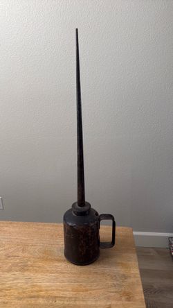 Vintage long spout Eagle oil can