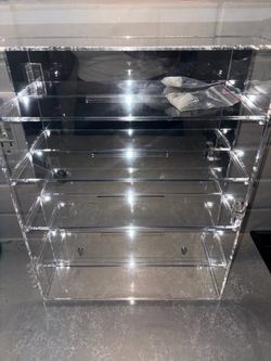 Small Acrylic Shelving Case