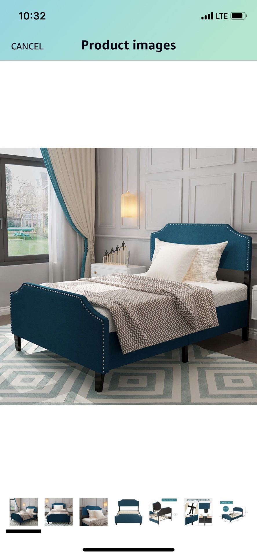 Queen Bed frame and Matresss
