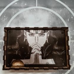 Pain Akatsuki Naruto Wallet With Case