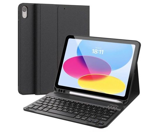Keyboard Case for iPad (A16) 11th/10th Generation (2025/2022)