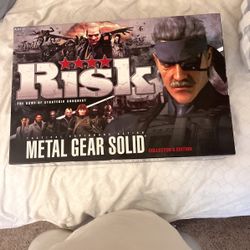 Risk The Game Of Strategy  Metal Gear Sold 