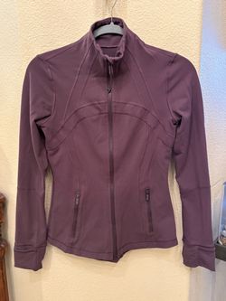 Lululemon Women Purple Define Zip-Front Active Jacket Size 6