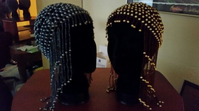 Egyptian Hair beads small