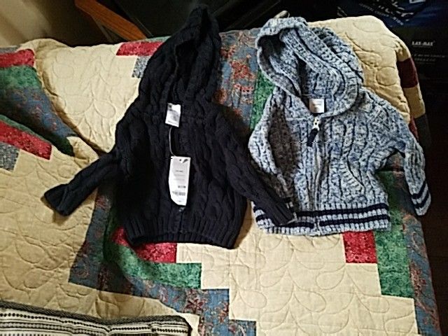 Infant sweaters