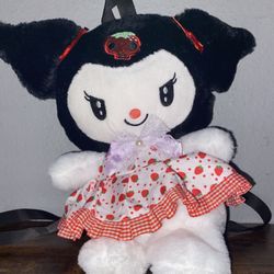 Kuromi Plushie/backpack