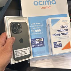 Apple iPhone 15 Pro 128GB Graphite Unlocked for All Carrier Metro Boost Cricket Spectrum Verizon AT&T T-Mobile Like Brand New in Box 🎁  
