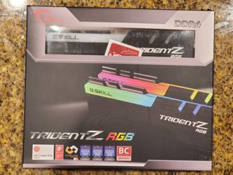 G.SKILL TridentZ RGB 32GB (2x16GB) 4266 MHz (17-18-18-38) *B-DIE* DDR4 Desktop RAM Memory