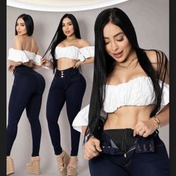 Pantalón Colombiano 🇨🇴 | Con Faja En El Abdomen Incluida✨ | Size 9/10