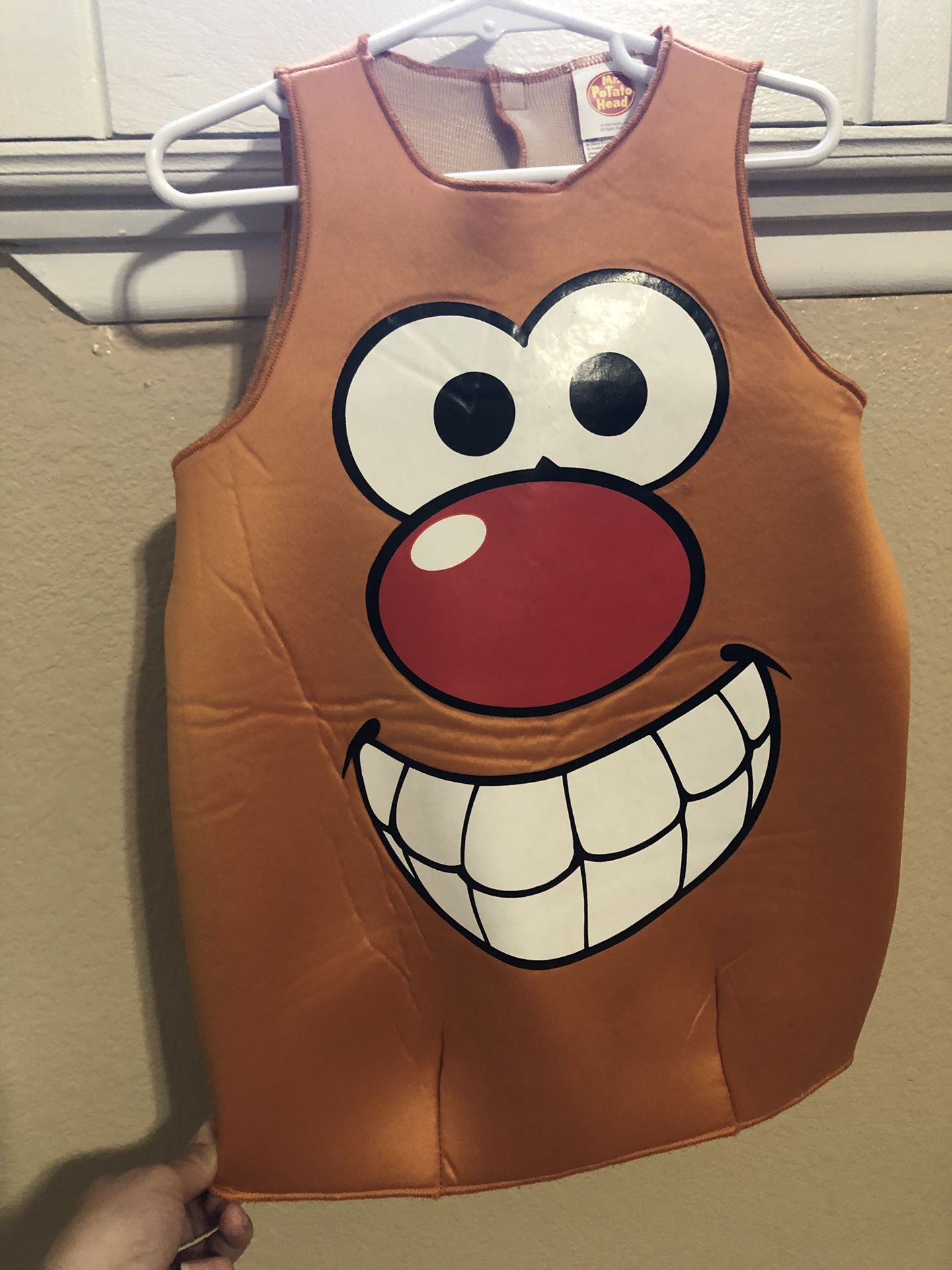 Me potato head costume size 4t