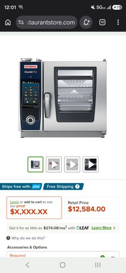 iCombi commercial oven electric
