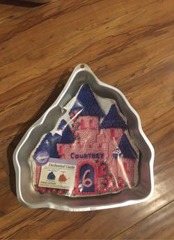 Princess castle cake pan