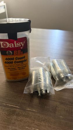 Daisy BB’s and Co2 cartridge’s
