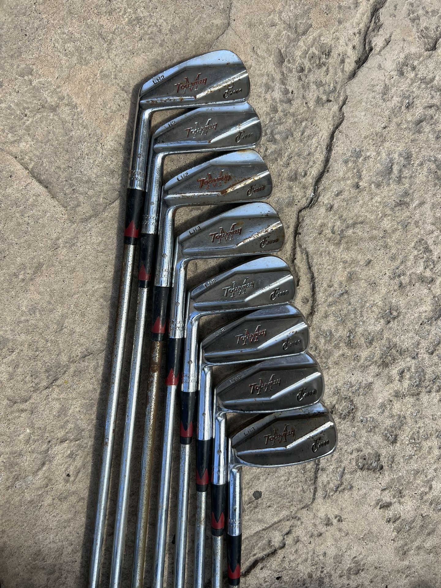MacGregor M Tourney CF 4000 Iron Set 9,8,7,6,5,4,3,2 Left Handed