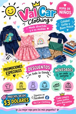 Ropa para niña y niños