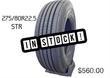 275/80R22.5 Steer Michelin Semi Truck Tires