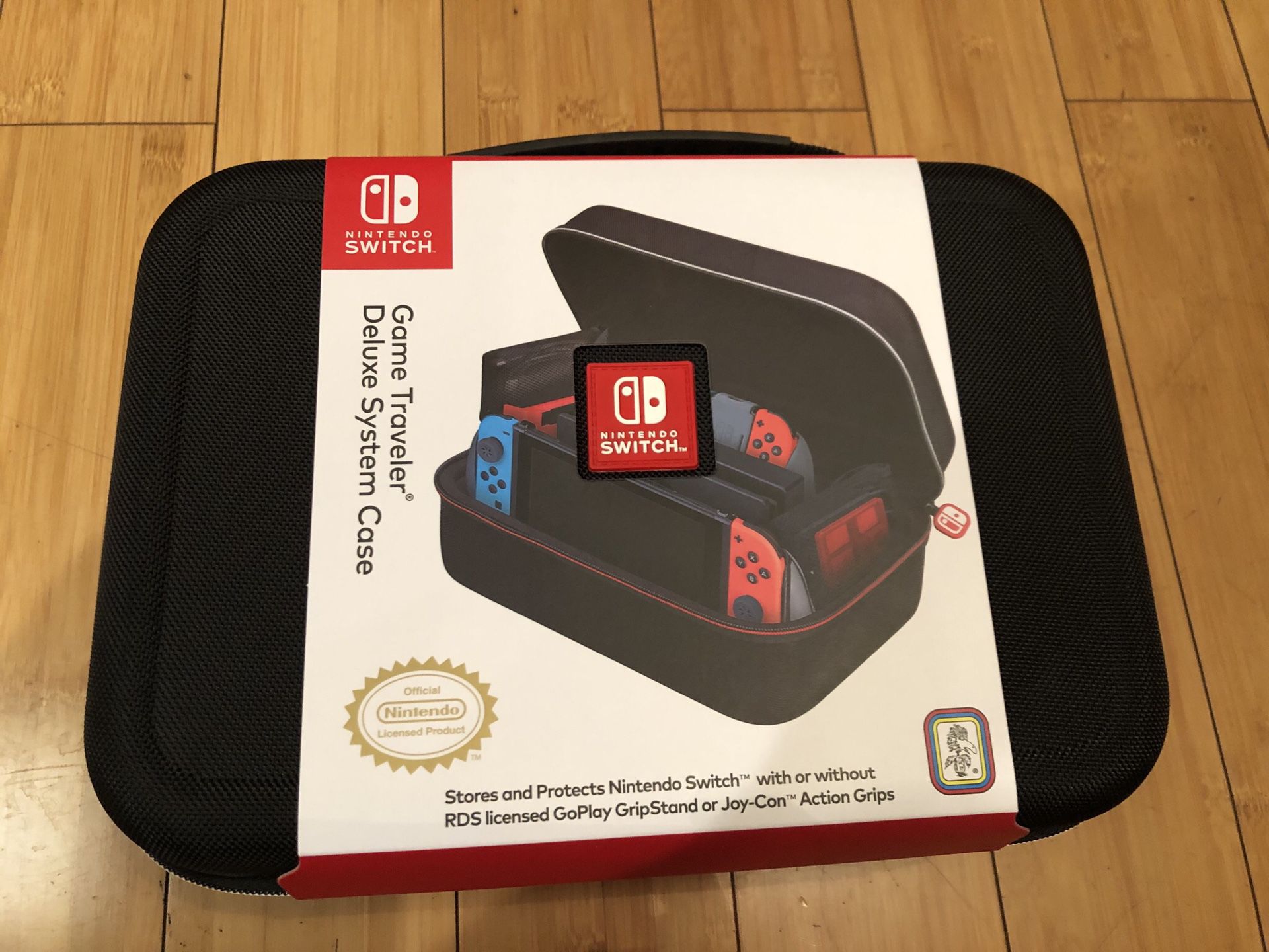 Brand new official Nintendo Deluxe travel system case