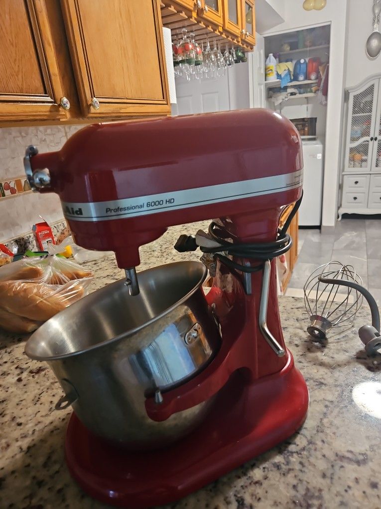 Kitchen Aid Mixer 6 Quart 