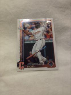 2025 Jhonkensy Noel, Topps Rookie Card # 24.