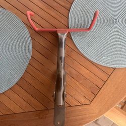 Two Horizontal Wall Mount Bike Rack 
