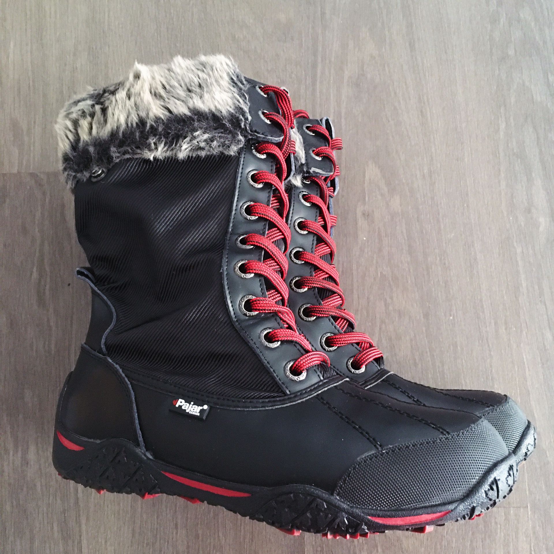 Pajar Garland Waterproof Faux Fur Winter Snow Boots Duck Boots