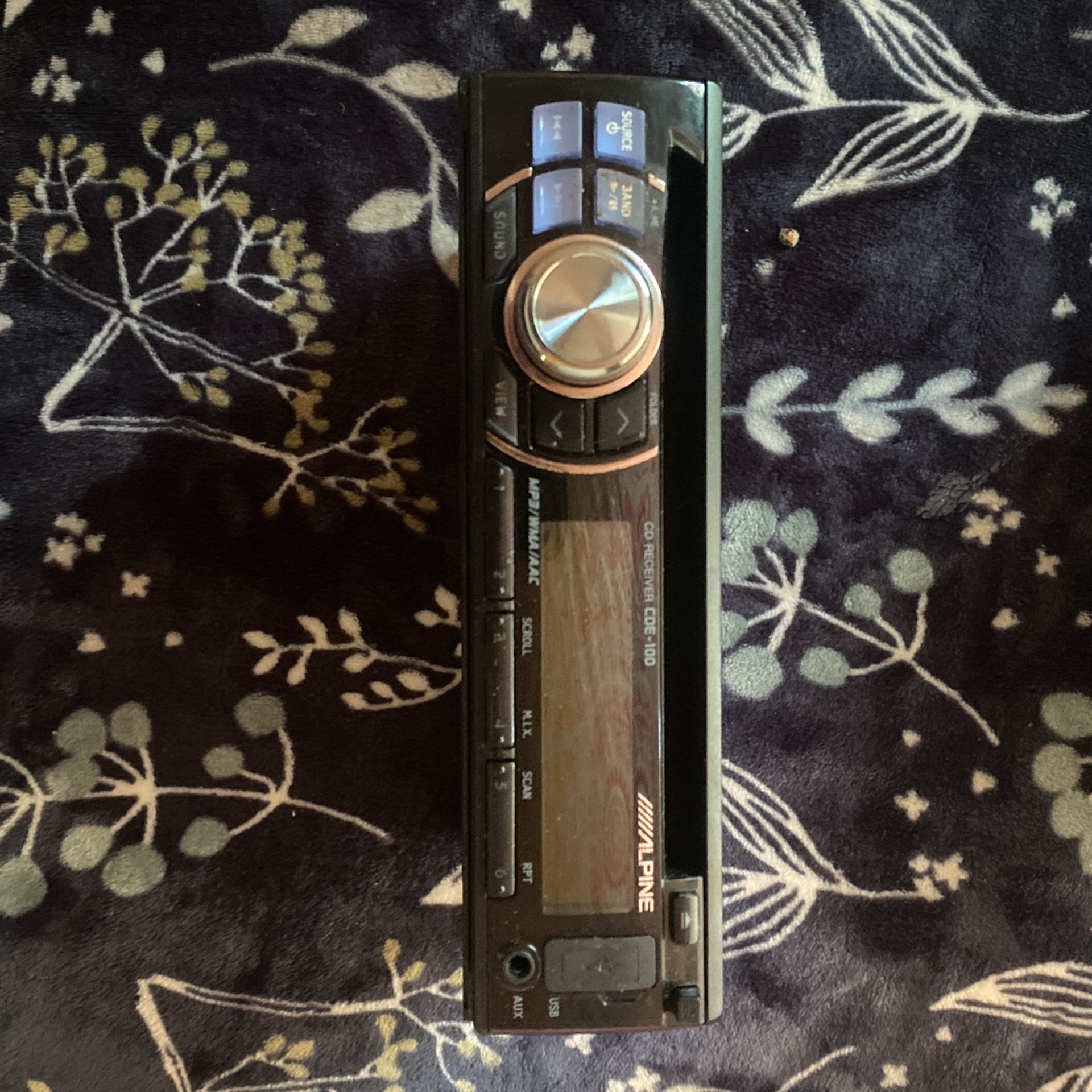 Alpine Cd Receiver