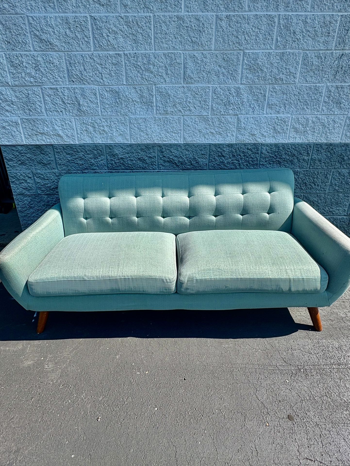 Teal Couch/Sofa