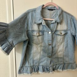 New Boutique XL Jean Jacket 