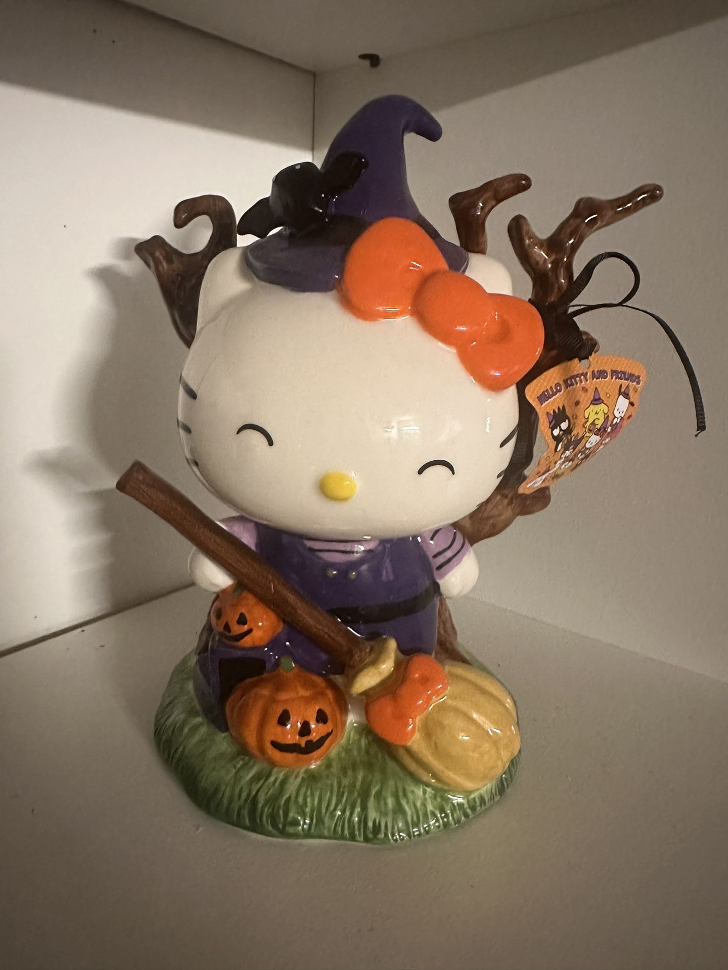 Hello Kitty Halloween Witch Ceramic