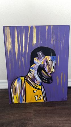 Lebron James Painting