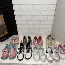 9- PAIR SHOE BUNDLE - GIRLS SIZE 1