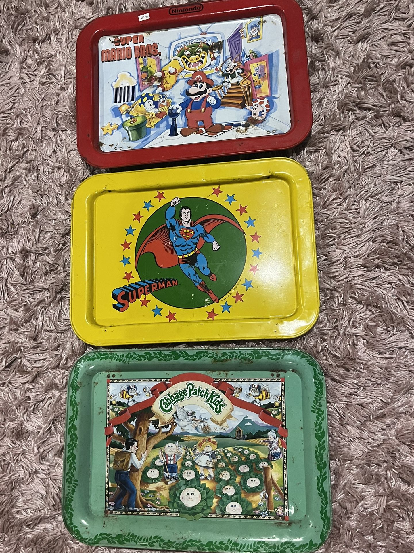 Vintage TV Dinner Trays 