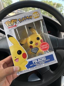 Funko Pop Diamond Pikachu GameStop Exclusive